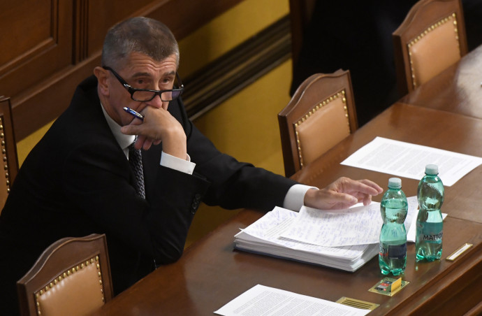 Babis egy 2017-es képen. Fotó: AFP