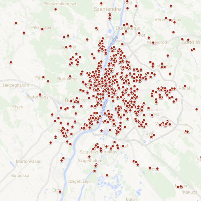 Most megnézheted, hogy be van-e jelentve a pincér a szemben lévő étteremben