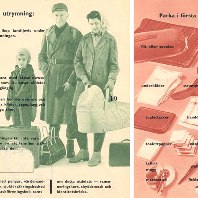 Mindenkit felkészítenek egy esetleges háborúra Svédországban