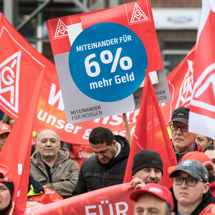 Hatalmas, 24 órás sztrájkhullám indult Németországban