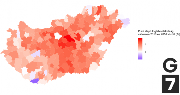 Kattints a térképre! forrás: KSH Területi Statisztika 2010&2016 és kozfoglalkoztatas.bm.hu