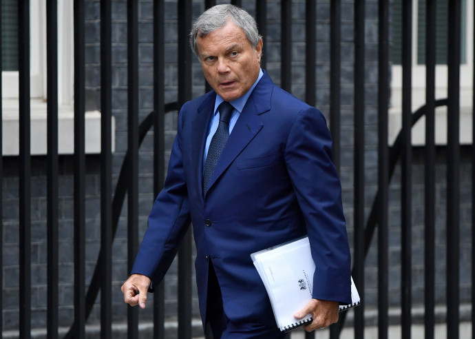 Martin Sorrell, a WPP alapítója. Fotó: AFP/Europress