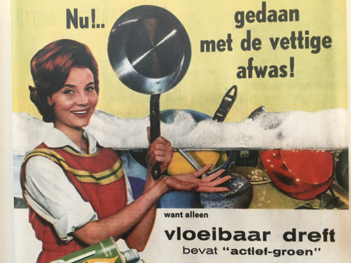 A P&G egyik régi mosogatószer reklámja.