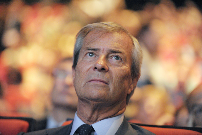Egy 2014-es kép Vincent Bolloréról. Fotó: AFP