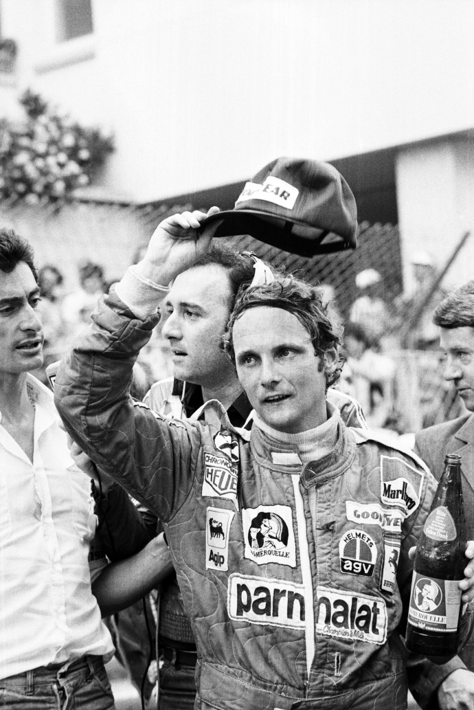 Niki Lauda 1976-ban Monacóban. Fotó: AFP/Europress
