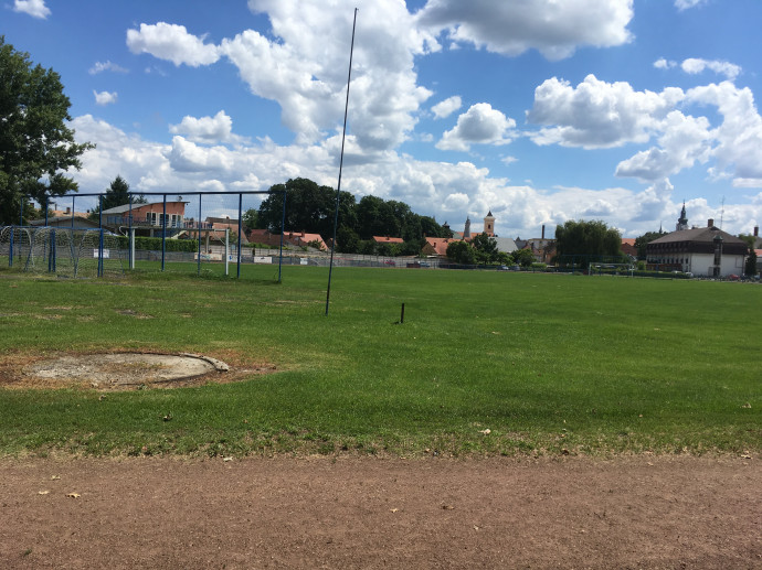 A szigetvári futballpálya