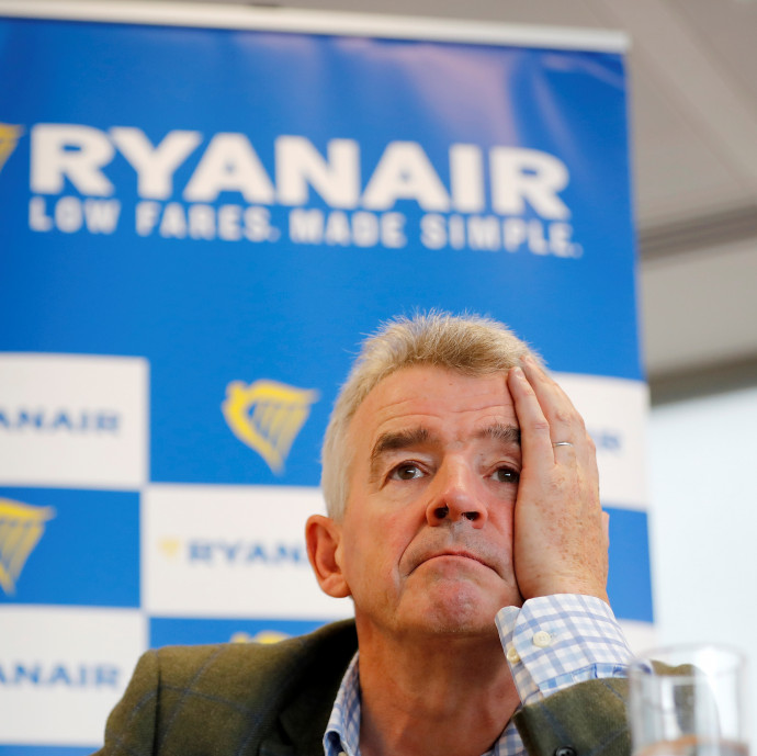 Hamarabb távozhat posztjáról Michael O'Leary, a Ryanair botrányos vezérigazgatója