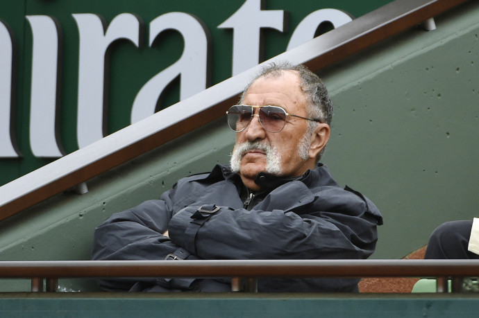 Tiriac 2015-ben a párizsi Roland Garroson. Fotó: AFP