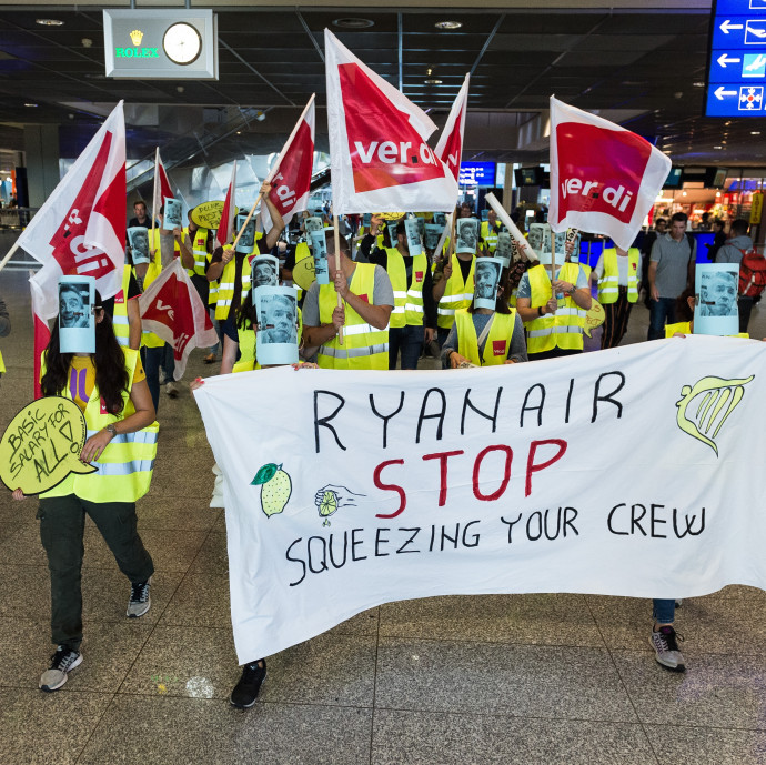 30 ezer ember maradhat a földön a következő Ryanair-sztrájk miatt