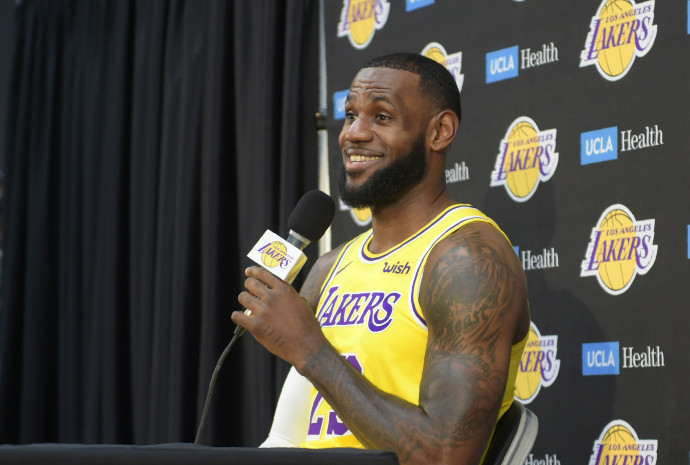 LeBron James. Fotó: AFP/Europress