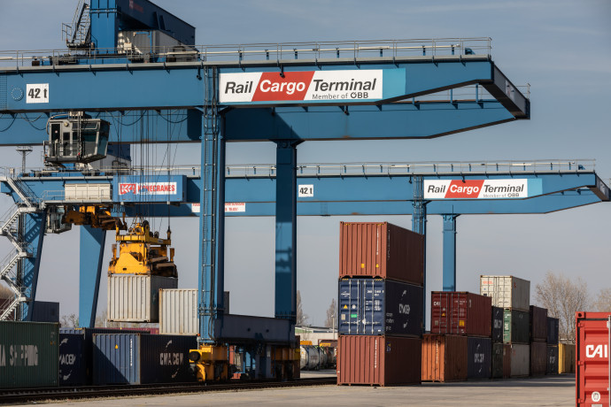 A budapesti BILK terminál. Fotó: Rail Cargo Group