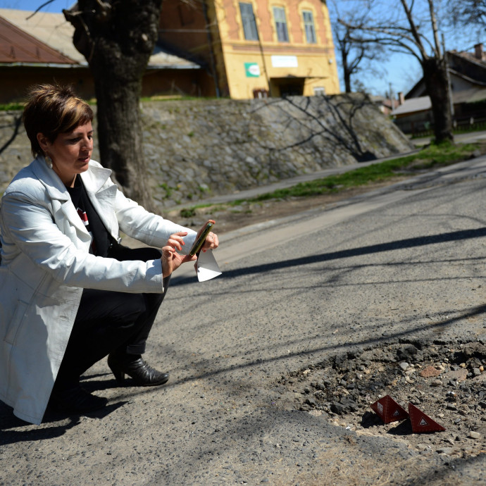 Ezen a térképen megnézheted, hol a legrosszabbak az utak az országban