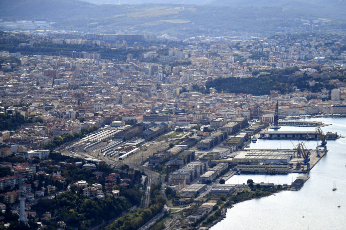 Trieszt belvárosa. Fotó: AFP