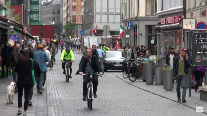 Fotó: YouTube/Oslo, the journey to car-free.