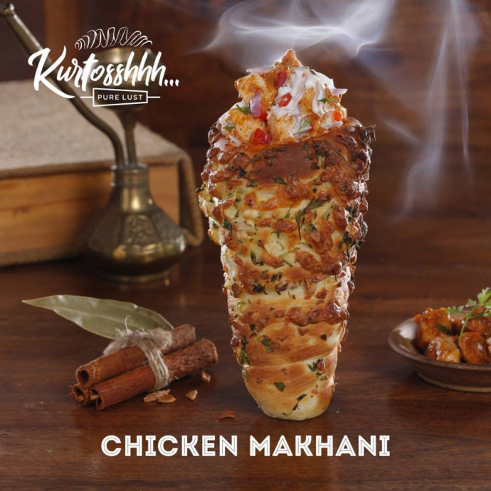 Tandoori csirkés-korianderes-fokhagymás változat. Fotó: Facebook/Kurtosshhh
