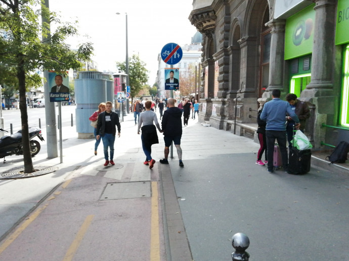 Kerékpárút vége – közösségi térfejlesztés a Belvárosban