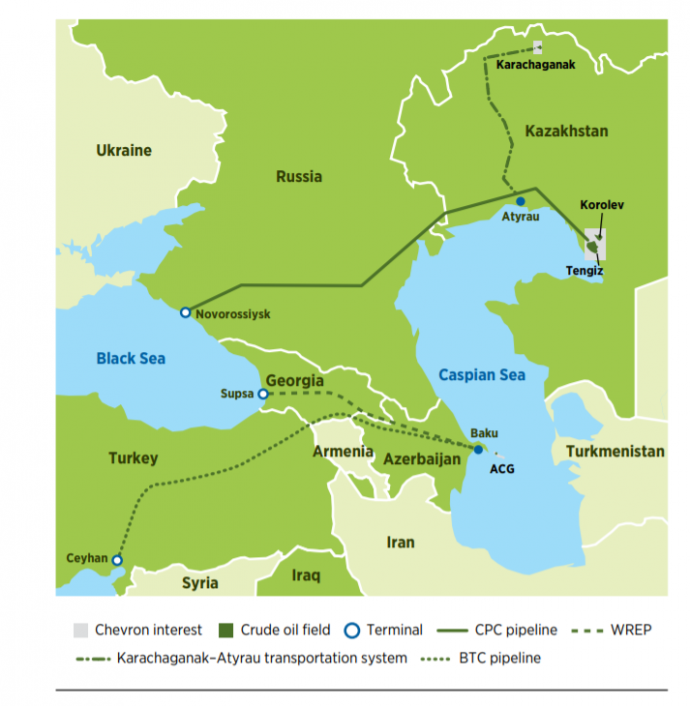 Kép: Chevron Annual Report