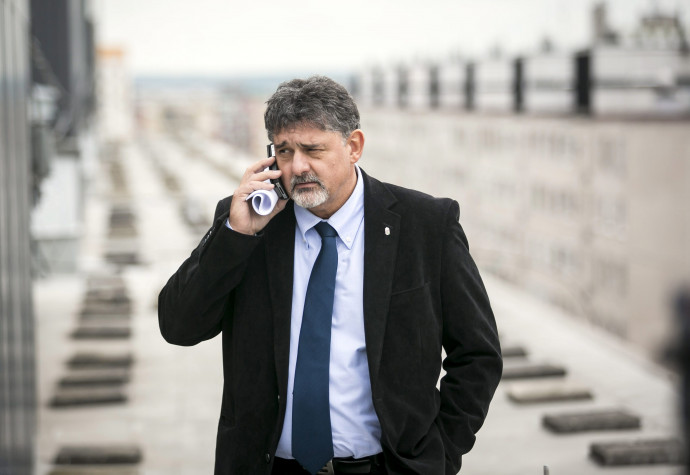 György István akkori fõpolgármester-helyettes 2013-ban. Fotó: Mohai Balázs/MTI