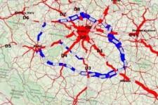 Gigantikus, 442 kilométeres körgyűrűt építenének Prága köré