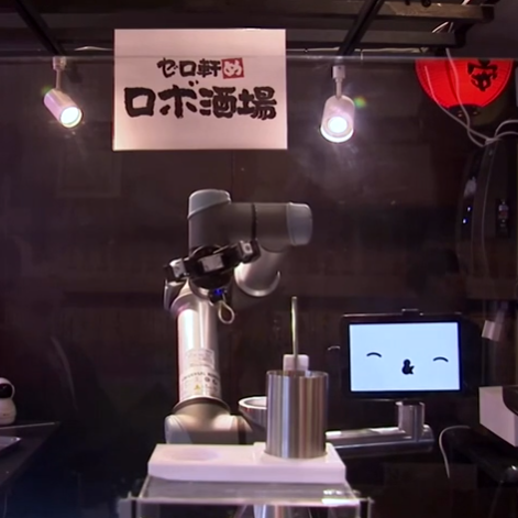 Munkába állt az első kocsmáros robot Japánban