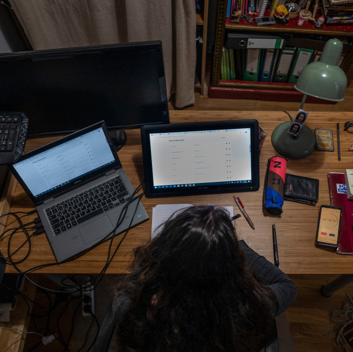 Roham indult a laptopokért a távoktatás miatt Magyarországon