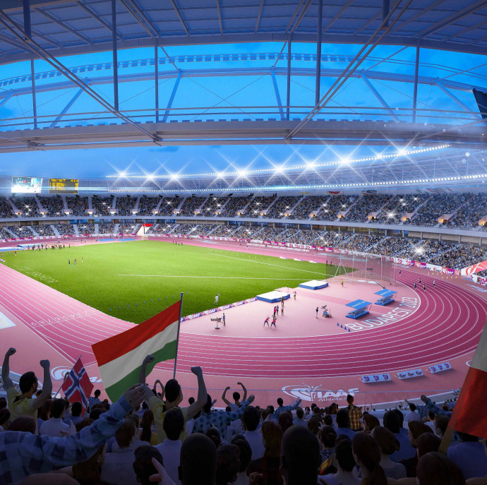Hárman maradtak versenyben a budapesti atlétikai stadion építéséért