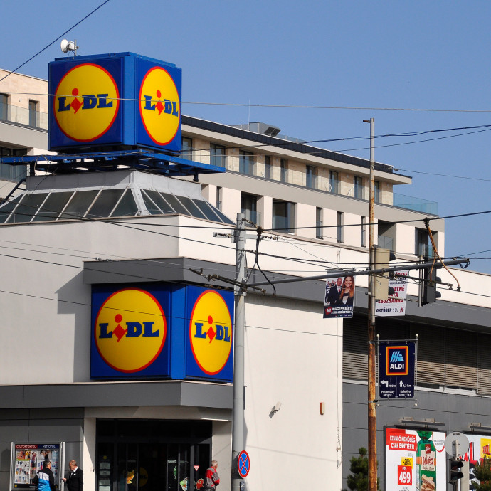 A Lidl hozzádrágult az Aldihoz májusban