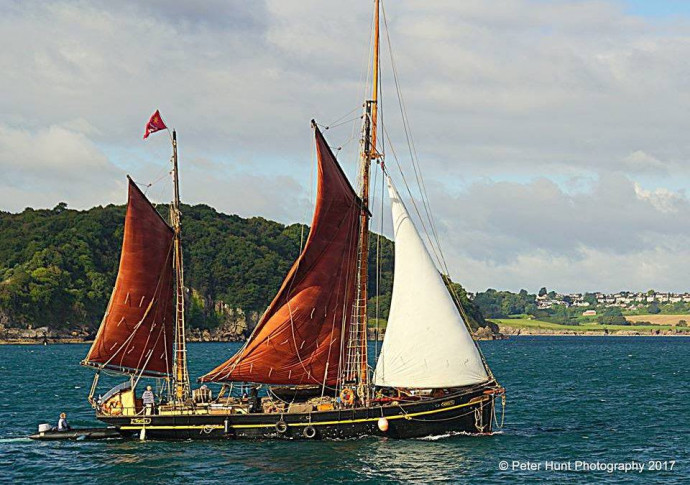 A Shipped By Sail vitorlása. Fotó: Peter Hunt/Shipped By Sail/Facebook