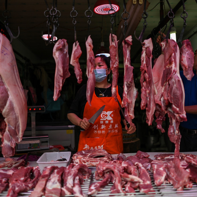 Ha járvány van, akkor muszáj megcsapolni a nagy kínai disznóhústartalékot