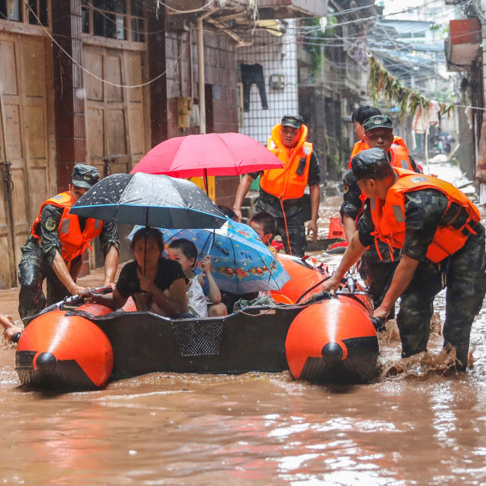 A Duna vízhozamának 30-szorosával tombol az árvíz Ázsia leghosszabb folyóján