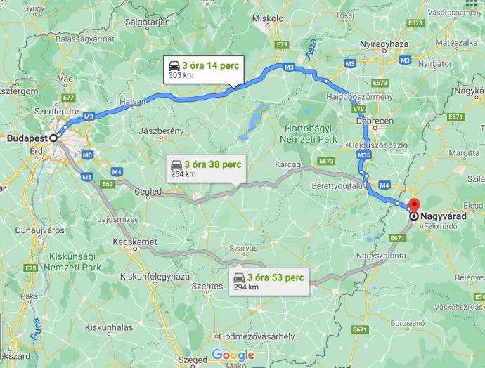 Forrás: Google Maps