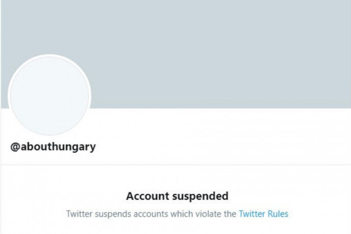 Rövid időre felfüggesztették a magyar kormány Twitter-fiókját