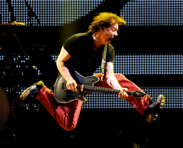 Eddie Van Halen egy 2012-es koncertenFotó: Kevin Winter / AFP