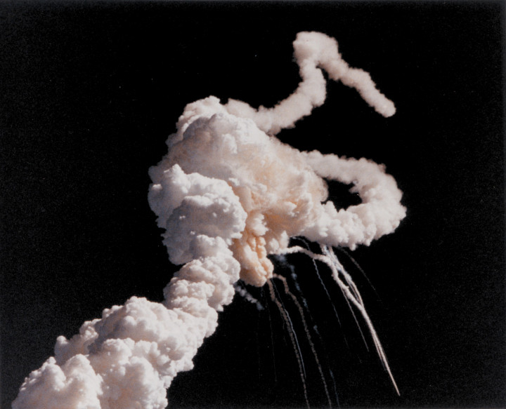 1986. január 28. Fotó: NASA