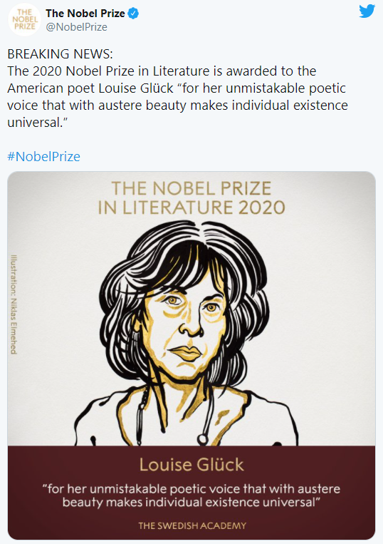 Fotó: Twitter / The Nobel Prize