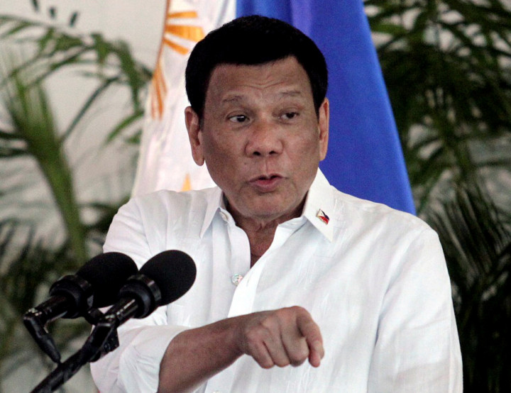 Rodrigo Duterte beszédet tart Davaoban – Lean Daval Jr. / Reuters