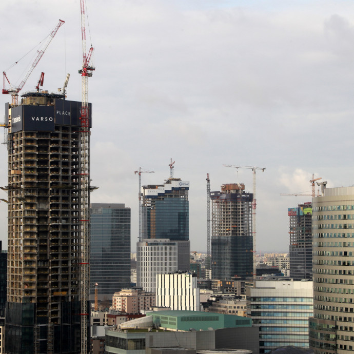 Lengyelországban úgy pörög a lakásépítés, hogy 15 éves rekordokat dönt