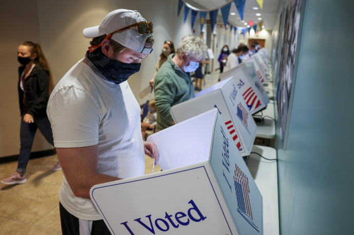 Dél-Karolinában rekord számú szavazó vett részt 2020. október 30-ig – Fotó: Michael Ciaglo / Getty Images