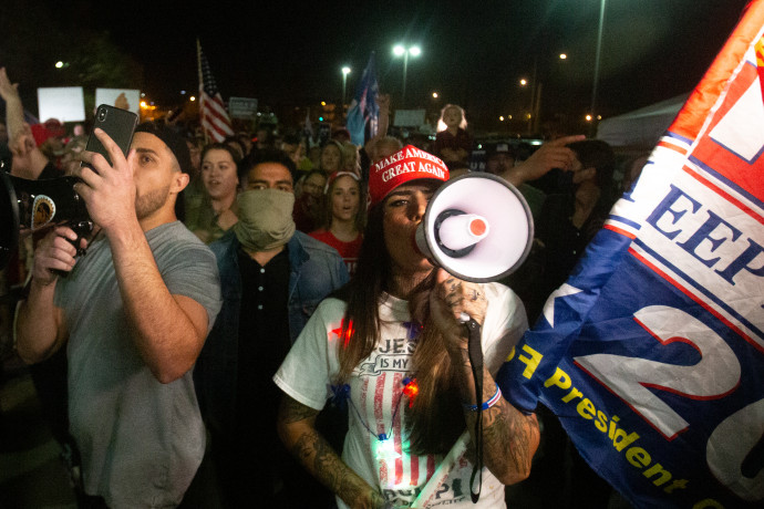 Arizonai tüntetők – Courtney Pedroza / Stringer / Getty Images