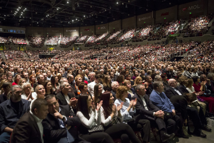 Ennio Morricone 2016-os budapesti koncertje. Fotó: Mohai Balázs/MTI