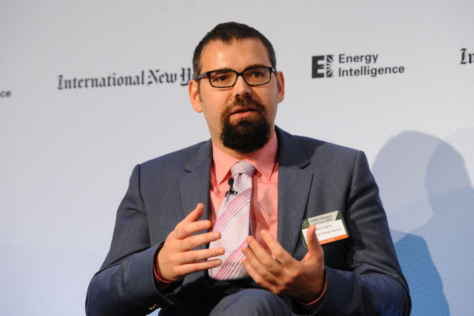 Varró László egy energiaügyi konferencián 2014 októberében – Fotó: Anthony Harvey / Getty Images / The New York Times