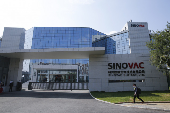 A Sinovac Biotech kínai gyógyszergyártó vállalat székháza Fotó: MTI/EPA/Vu Hong