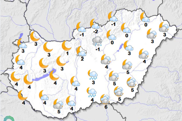 Hó is eshet az Északi-középhegységben
