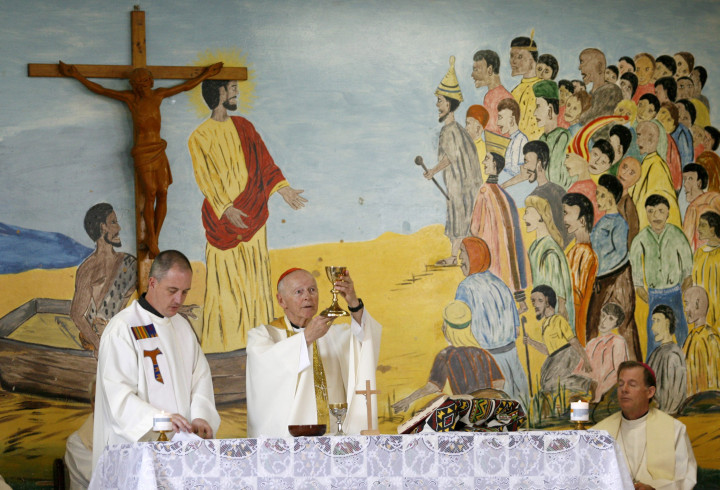 Theodor McCarrick misét celebrál a Dél-afrikai Winterweld egyik templomában 2009 szeptemberében – Fotó: Foto24 / Gallo Images /Getty Images