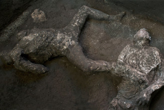 Gazdag ember és rabszolga maradványaira bukkantak Pompeiiben