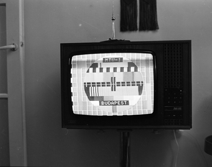Videoton Super Color televízió 1980-ból – Fotó: MHSZ / Fortepan
