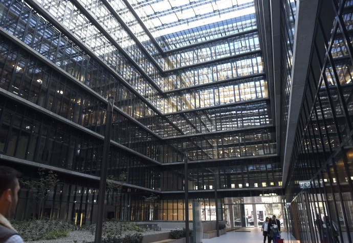 A Blackrock irodaháza a Váci úton. MTI Fotó: Bruzák Noémi