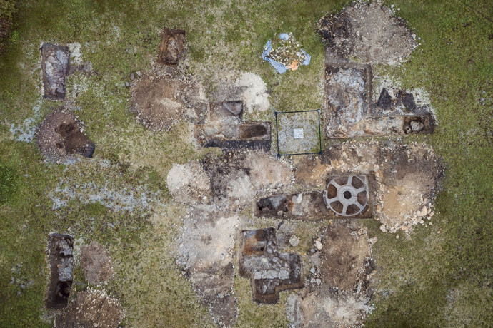 Ritka ágyútalpat és más, értékes leleteket találtak a Citadella feltárásakor