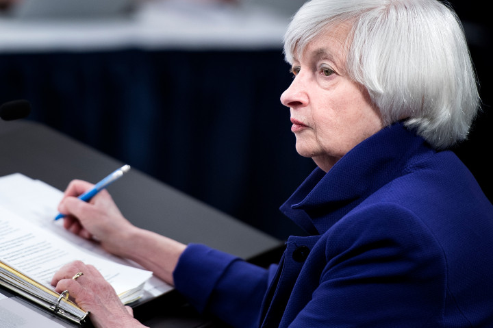 Janet Yellen 2017-benFotó: Brendan Smialowski / AFP