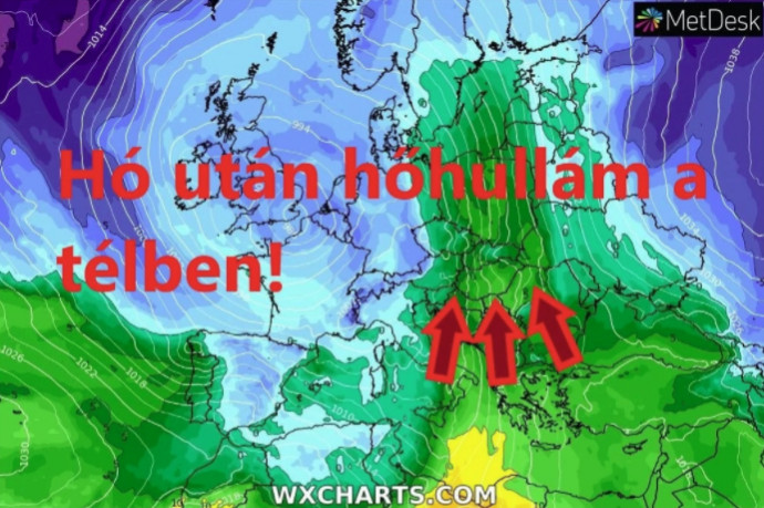 Hó után hő, adventi advekció, a jövő héten időjárás is várható